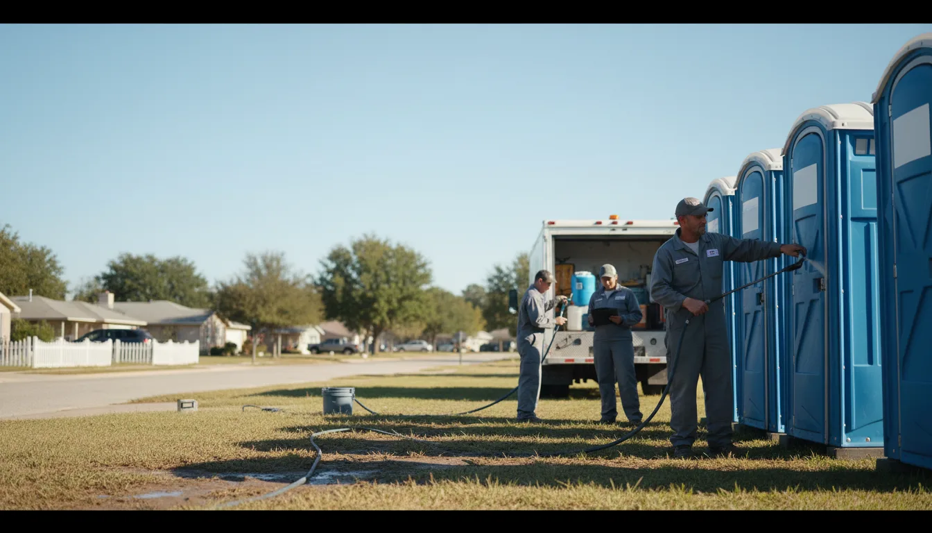 Long-Term Portable Toilet Rental in Newton, MS near me